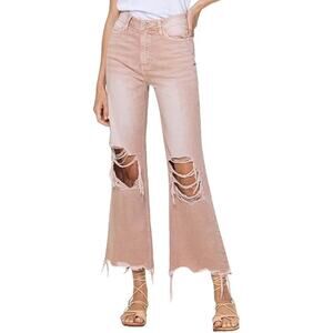 Vervet 90's Vintage Crop Flare Jeans - V2737 - Size 28